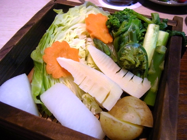 野菜蒸し物