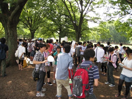 2011年8月10日東京都市大学環境団体Green Collegeと①