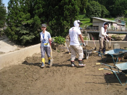 2011年8月12日〜13日福島県金山町へ震災ボランティア⑬