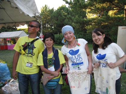 2011年9月18日（土）金沢文庫実に術祭＠横浜 海の公園(24)かながわ野生動物ネットワークの葉山さん！Re-visiting JAPANイベントに参加してくれた！