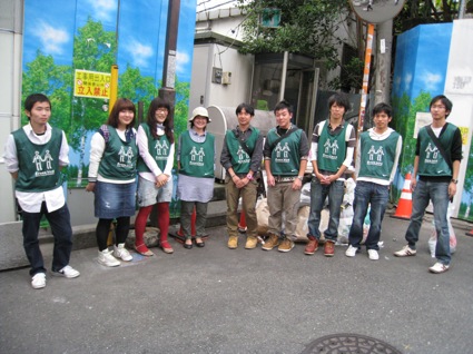 2011年10月2日（日）green bird下北沢チームに参加してBBのPRの巻!!①