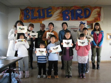 2011年12月18日（日）Re-visiting JAPANワークショップ「Winter Nature Bookを描こう〜五感で感じよう！〜」⑮