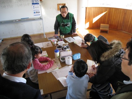 2011年12月18日（日）Re-visiting JAPANワークショップ「Winter Nature Bookを描こう〜五感で感じよう！〜」⑦