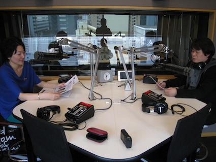 2012年4月6日InterFM「GREEN STATION」ラジオ収録③