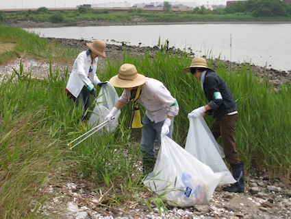 2012年6月2日（土）干潟清掃で「渡り鳥サポーターになろう！」⑩