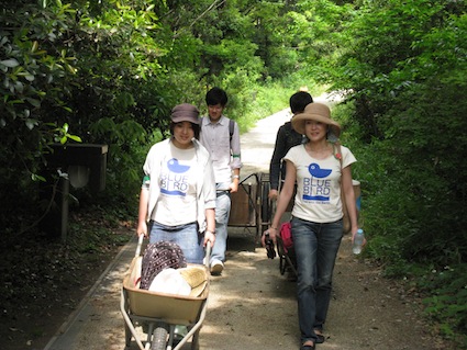 2012年6月2日（土）干潟清掃で「渡り鳥サポーターになろう！」②