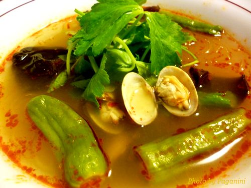 tom yan kung noodle soup