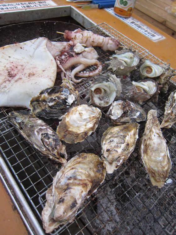 今年も人気の牡蠣小屋『牡蠣ののぶりん』で牡蠣たべまくり in 九州福岡糸島志摩岐志漁港6