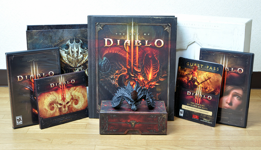 Diablo III コレクターズ・エディションを開封してみた : BuildForce