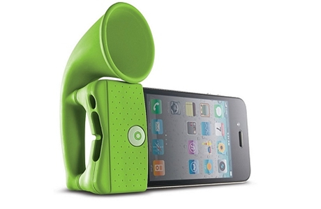  Bone Collection iPhone Portable Amplifier, Horn Stand