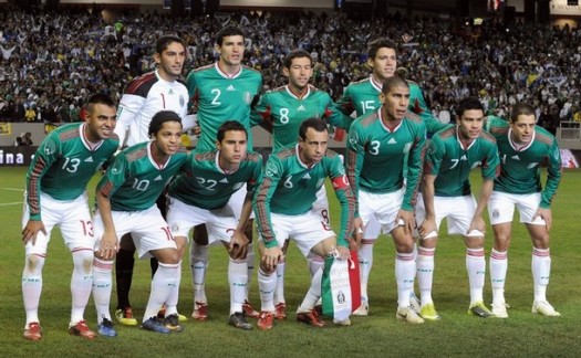 メキシコ代表集合写真vsボスニア･ヘルツェゴビナ国際親善試合