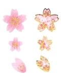 飾りフレークシール2015-桜