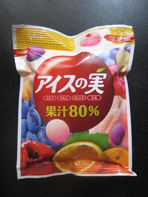 アイスの実果汁８０％