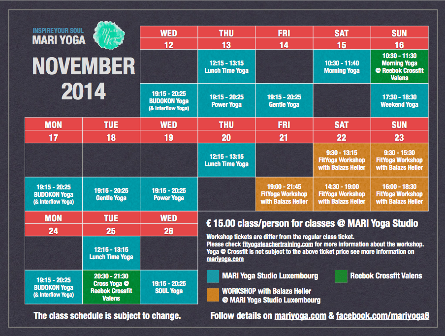 SS Nov 2014 MARI Yoga