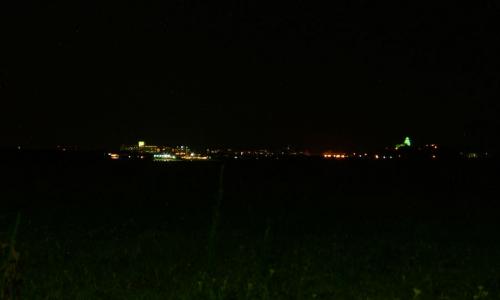 浜崎海岸からの夜景