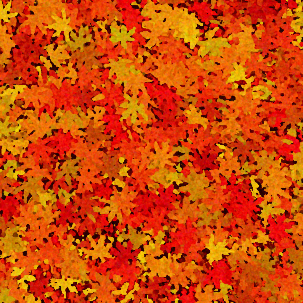Ipadのオリジナル壁紙の無料配布ブログ 紅葉の落落ち葉風テクスチャー