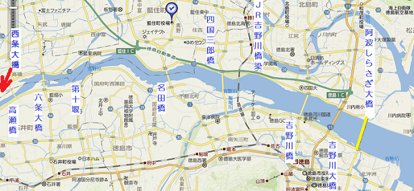 吉野川map