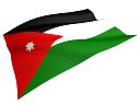 ヨルダン国旗（小)