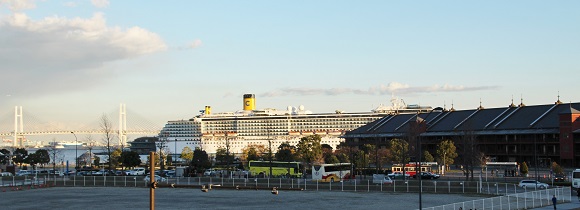 コスタ・アトランチカ横浜港初入港