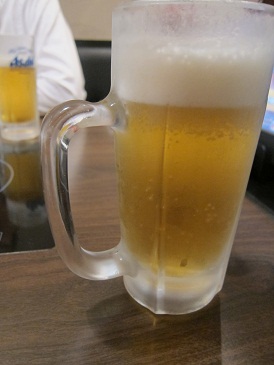 0生ビール