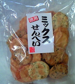 秋田いなふく米菓 徳用ミックスせんべい01