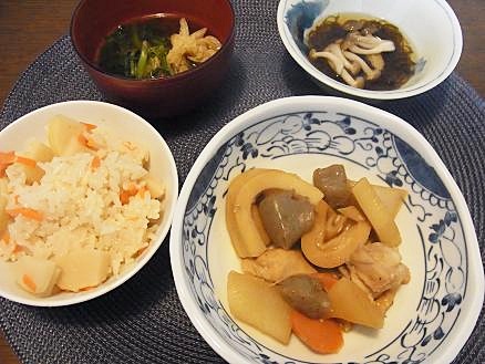 タケノコ夕食