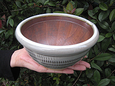 小石原焼のすり鉢3