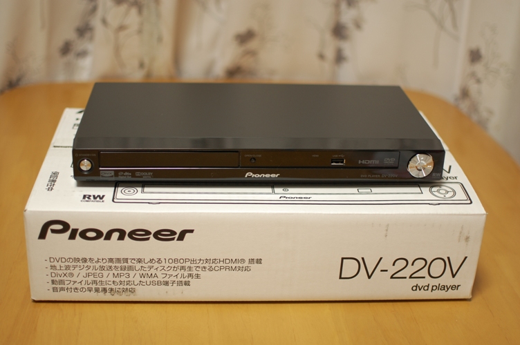 59%OFF!】 Pioneer DV-220V DVDプレーヤー sushitai.com.mx