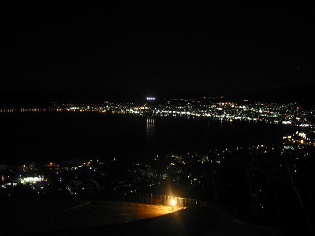 0118諏訪湖の夜景 (5)