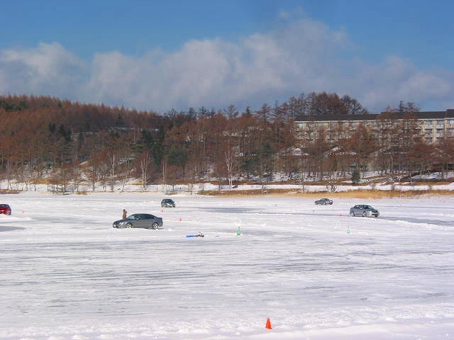 0126女神湖氷上ドライブ (2)